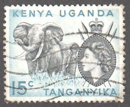 Kenya, Uganda and Tanganyika Scott 105 Used - Click Image to Close